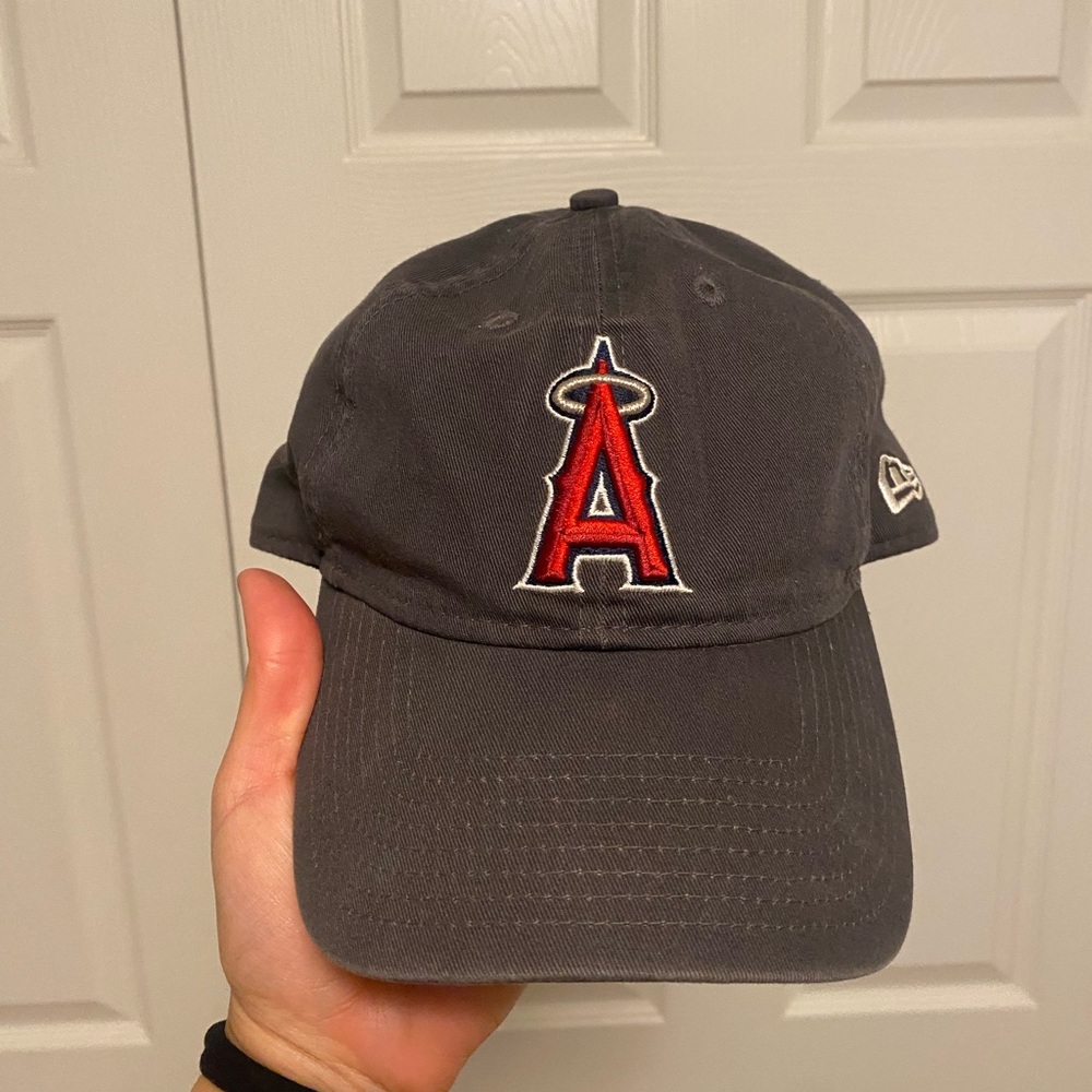 Los Angeles Angels Navy Baseball Cap with Red Logo